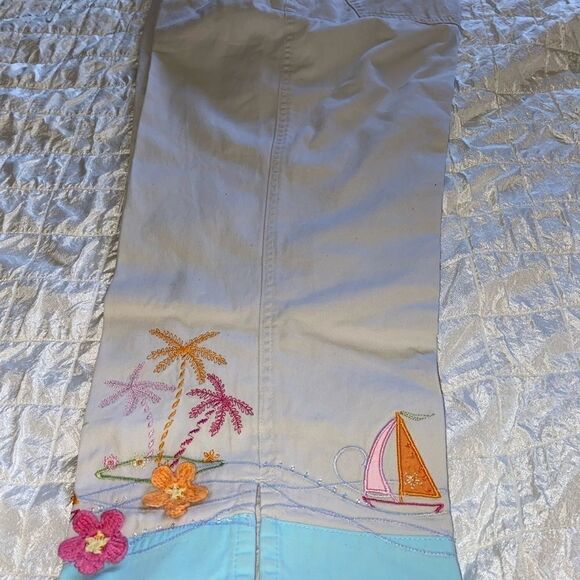 CHRISTOPHER AND Banks Seaside natural Capris - Picture 1 of 11